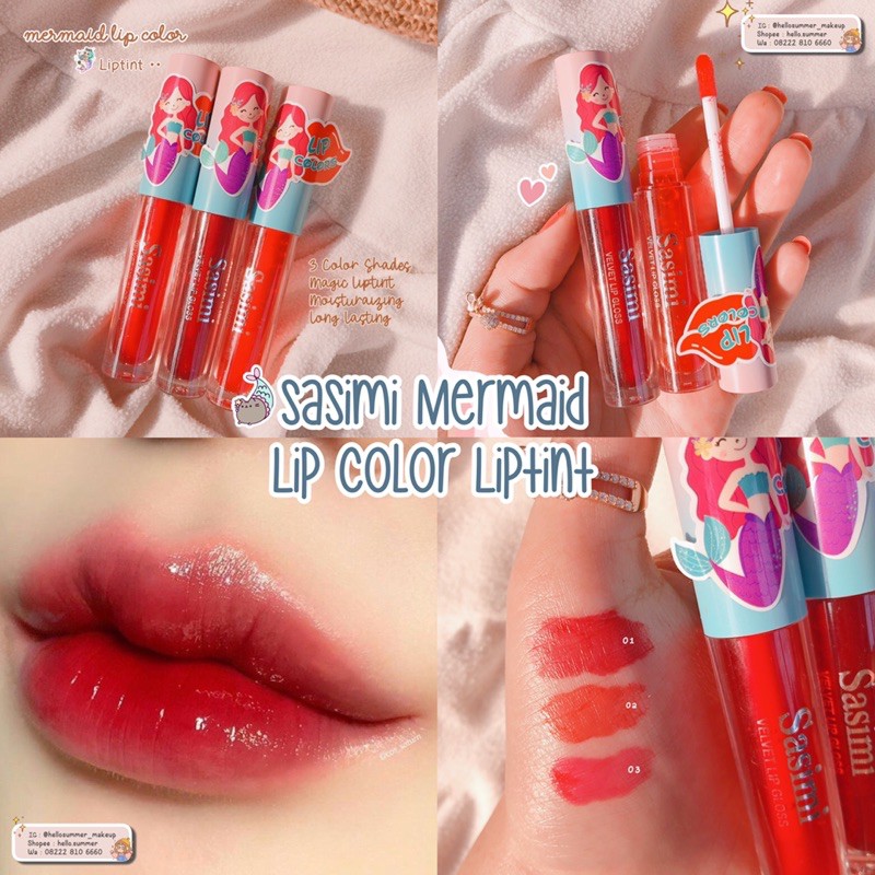 [ORI THAILAND] Sasimi Mermaid Lip color Liptint