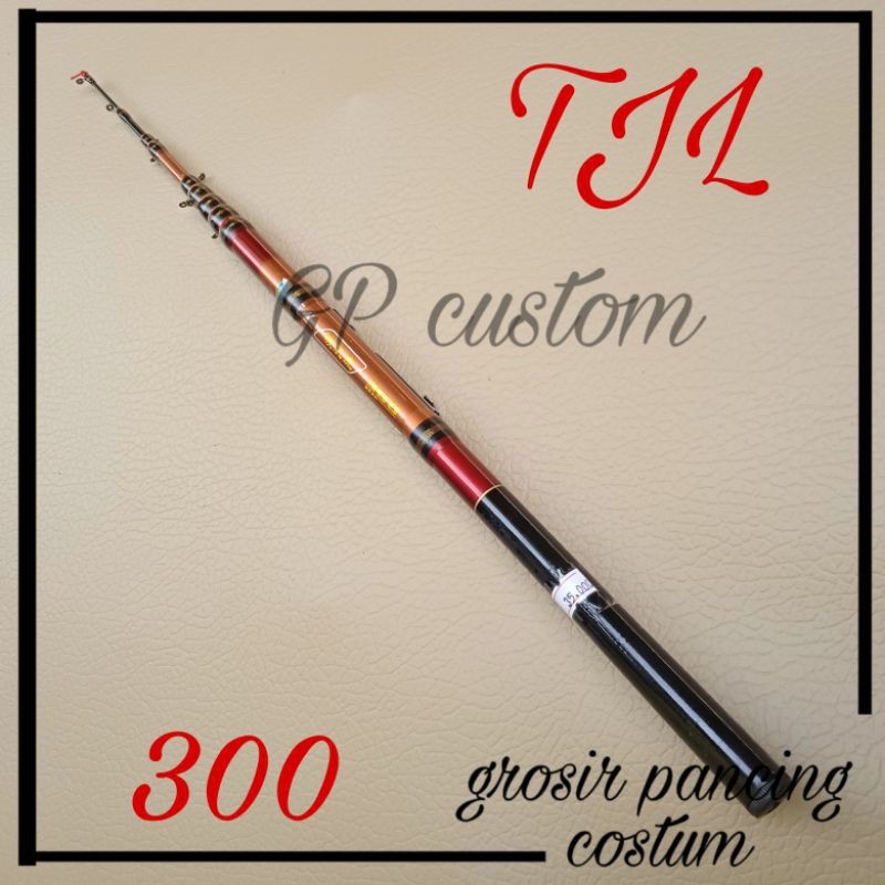 Joran Tegek Fiber Orca TJL 300 Cm Murah Cod