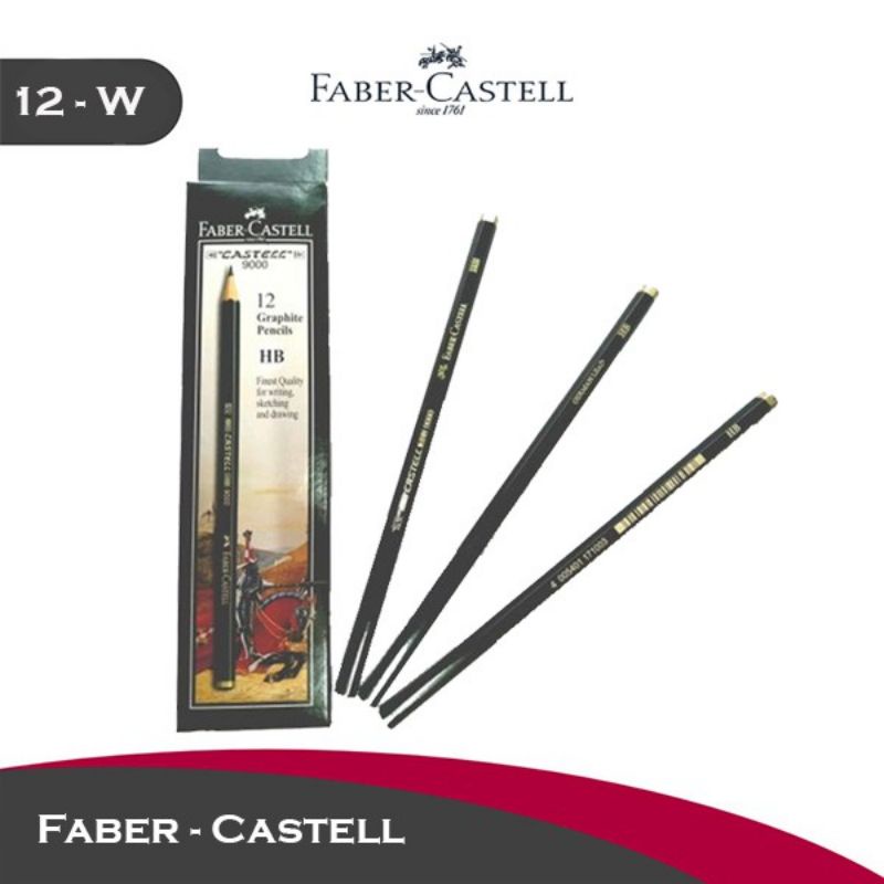 

HJK Pencil / Pensil Faber Castell / 2B / (12pcs)