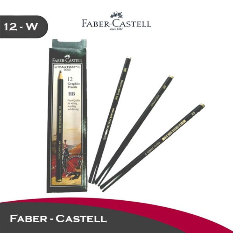 

Pencil / Pensil Faber Castell / 2B / (12pcs)