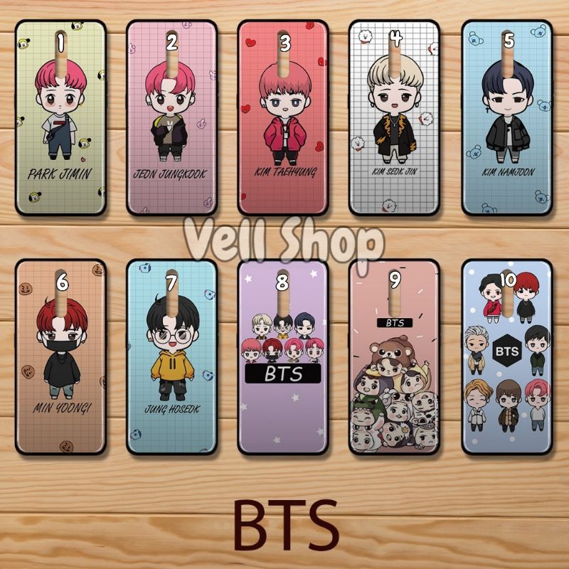 Case Bts Kpop Glossy Xiaomi Redmi 9c 9a  9 8 8a 8a Pro 7A 6A 4A Note 9T 7s 7 Pro 7