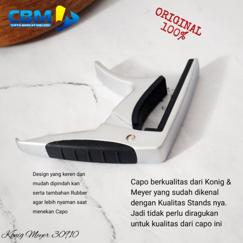 CAPO GITAR KONIG MEYER 30910 CAPO KONIG MEYER ORI