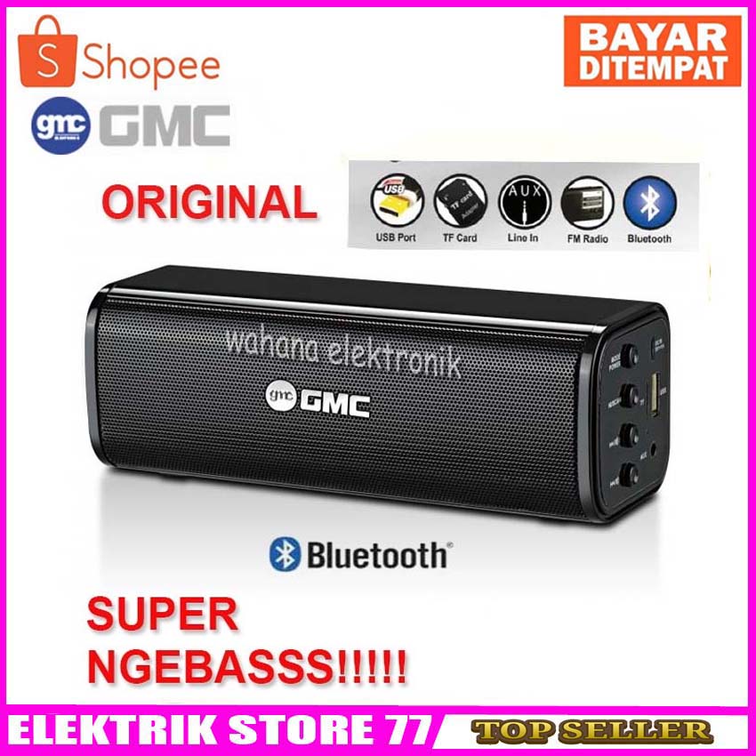 Speaker Bluetooth Mini GMC 881A Speaker Portable USB Memory GMC 881A