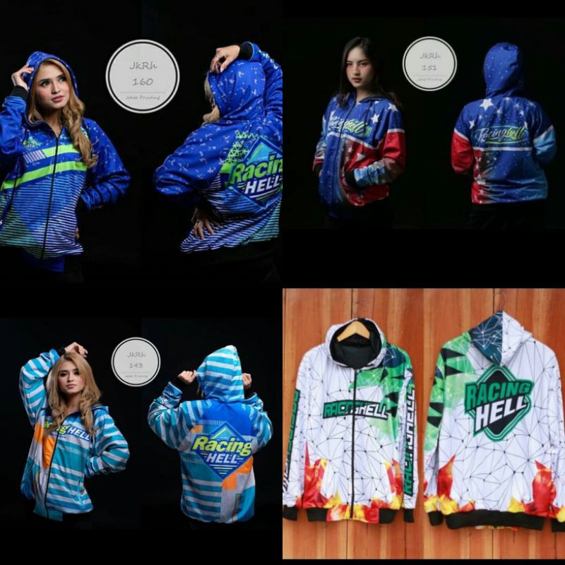 Jaket RACING PRINTING JAKET RACING PRINTING MURAH JAKET RACERTEES JAKET RACINGHELL JAKET RACING