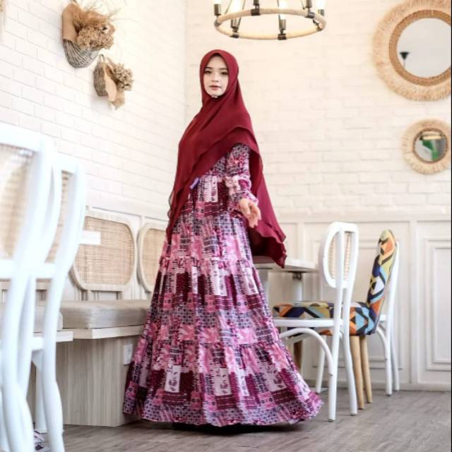 ALMERA DAILY DRESS / ORIGINAL BY SOFIAMAIRA / GAMIS AJA