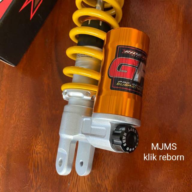Shok ride it GP series matic tabung bawah model ohlinss - shok matic 330 mm tabung bawah klik reborn