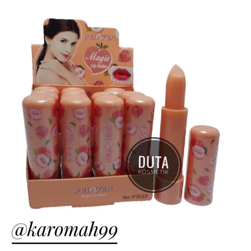 [12 pcs] LIP BALM PEINFEN PEACH MAGIC NO. P3025