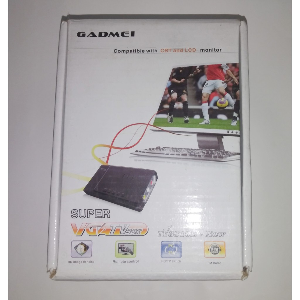 TV Tuner GADMEI 3810E Bekas kondisi seperti baru