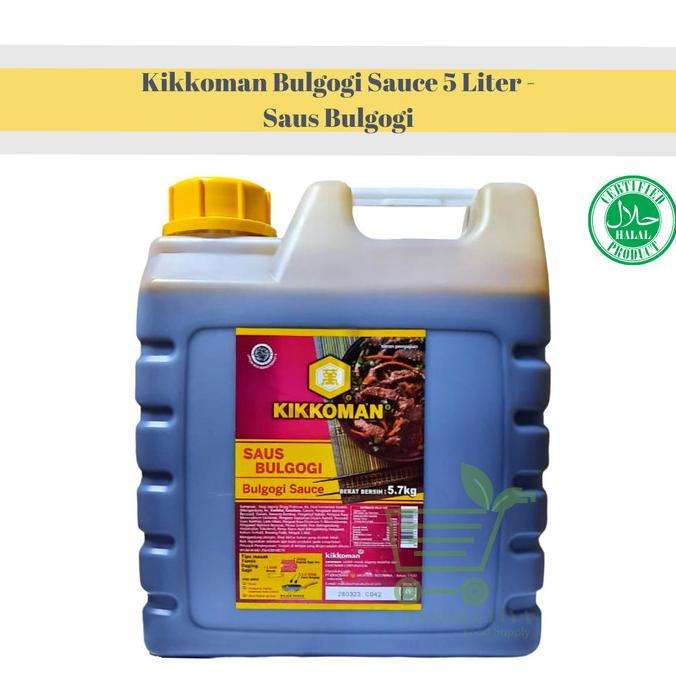 

Kikkoman Bulgogi Sauce 5 Liter - Saus Bulgogi
