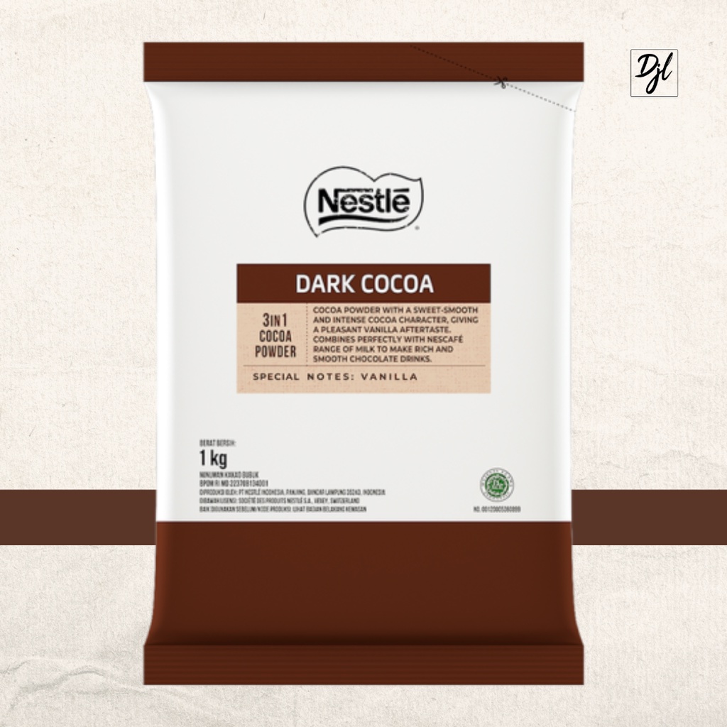 

NESTLE Dark Cocoa 1 Kg Minuman Serbuk Rasa Cokelat Chocolate Nestle Professional Hotel Resto Ready To Drink Instan Siap Minum