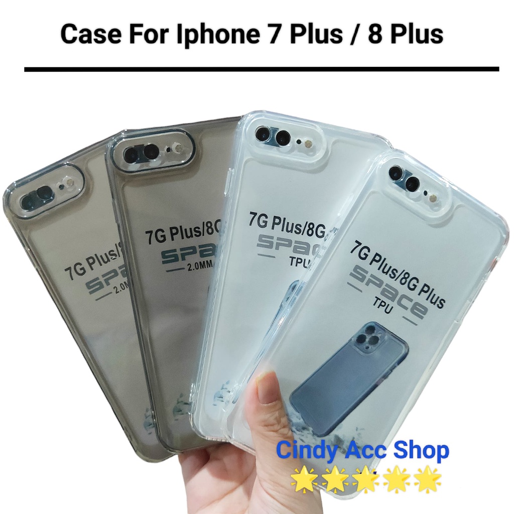 Case For Iphone 7Plus / 8Plus And Camera Lens Protection Softcase