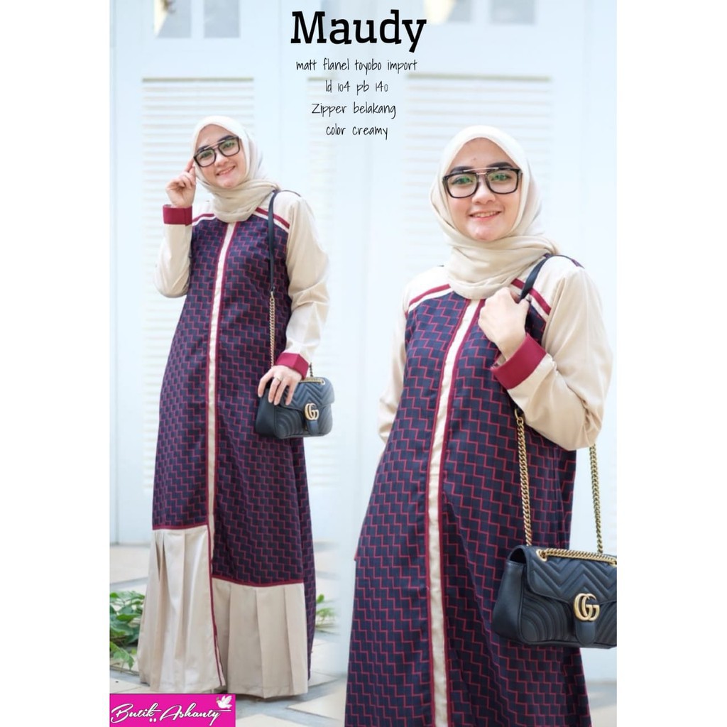 Gamis Maudy Drees Syari By Ashanty Gamis