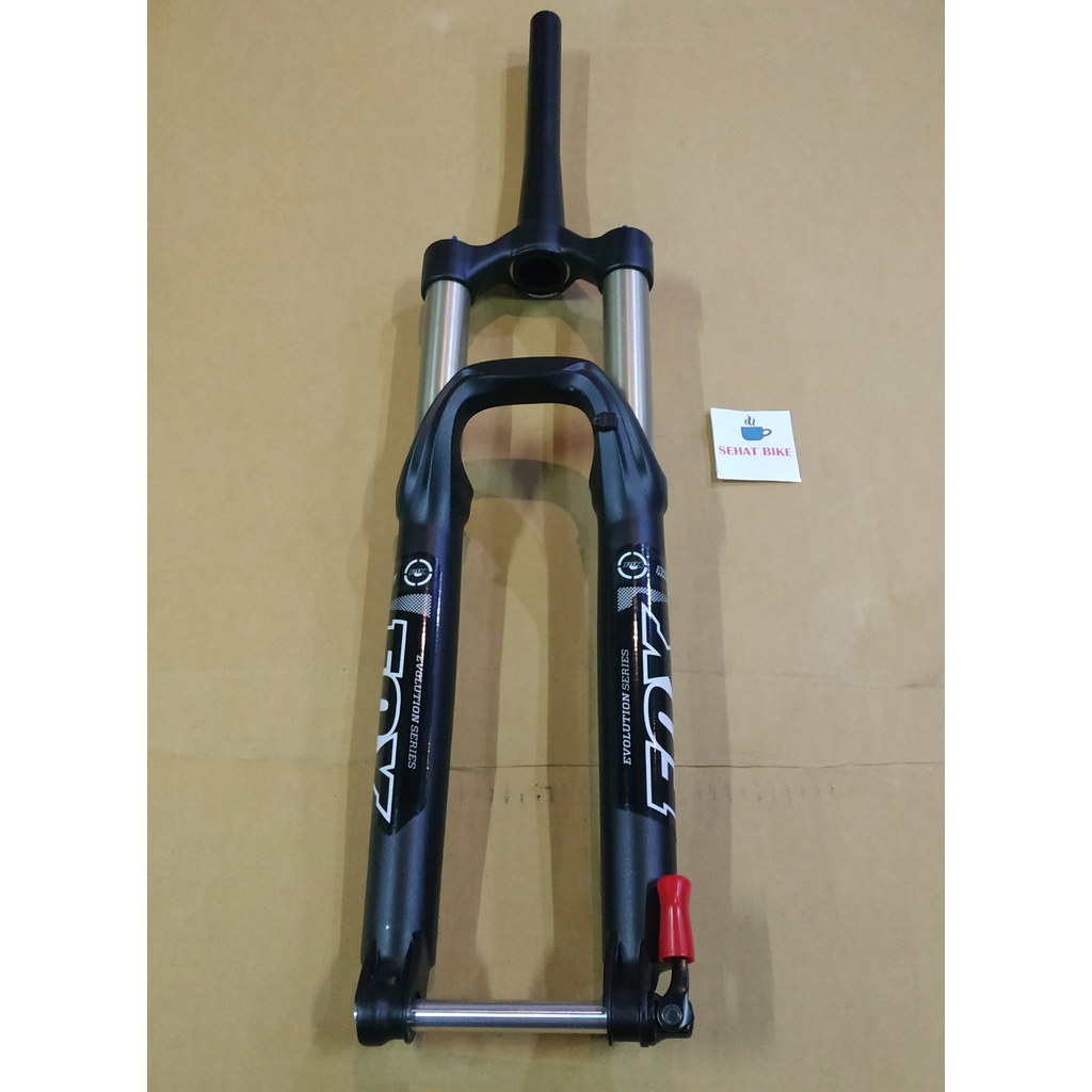 Fork Suspension Sepeda Fox 34 Talas E-S 27.5" Travel 160mm TA 15x100mm 1.5 Tapperade Black Original