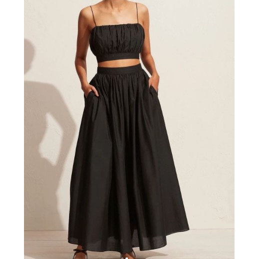 Savana Beachwear - LUVANZA SET baju pantai bali wanita rok flare maxi tanktop