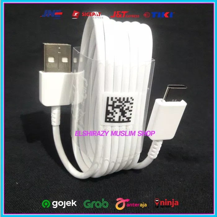 Kabel data USB Samsung Galaxy A11 M11 ORIGINAL 100% Type C Putih