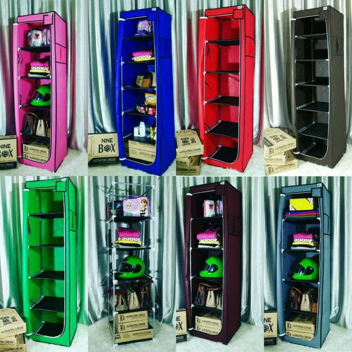 Lemari Tas- Helm Multifungsi Bergaransi dan Portable