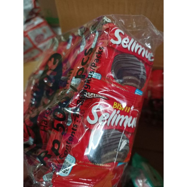 biskuit coklat selimut  isi 20