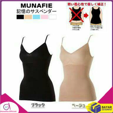 FW tank top kamisol  atasan - camisole big size pengencang payudara manufie slimming cami- AJS