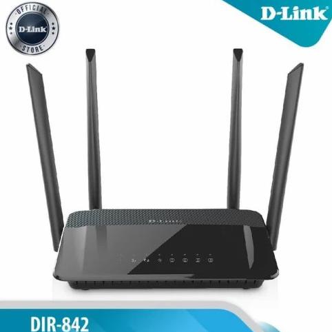 Promo D-Link Dir-842 Ac1200 Wireless Router Gigabit Router / Dlink Dir842 Bagus