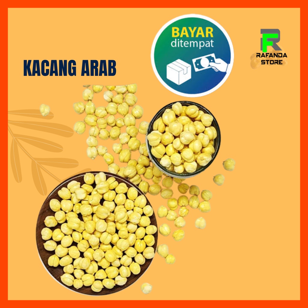 Kacang Arab India  Stok baru / kabuli / ceci / Chickpea 250 gram  / Kacang Arab 1/4 kg Pekanbaru