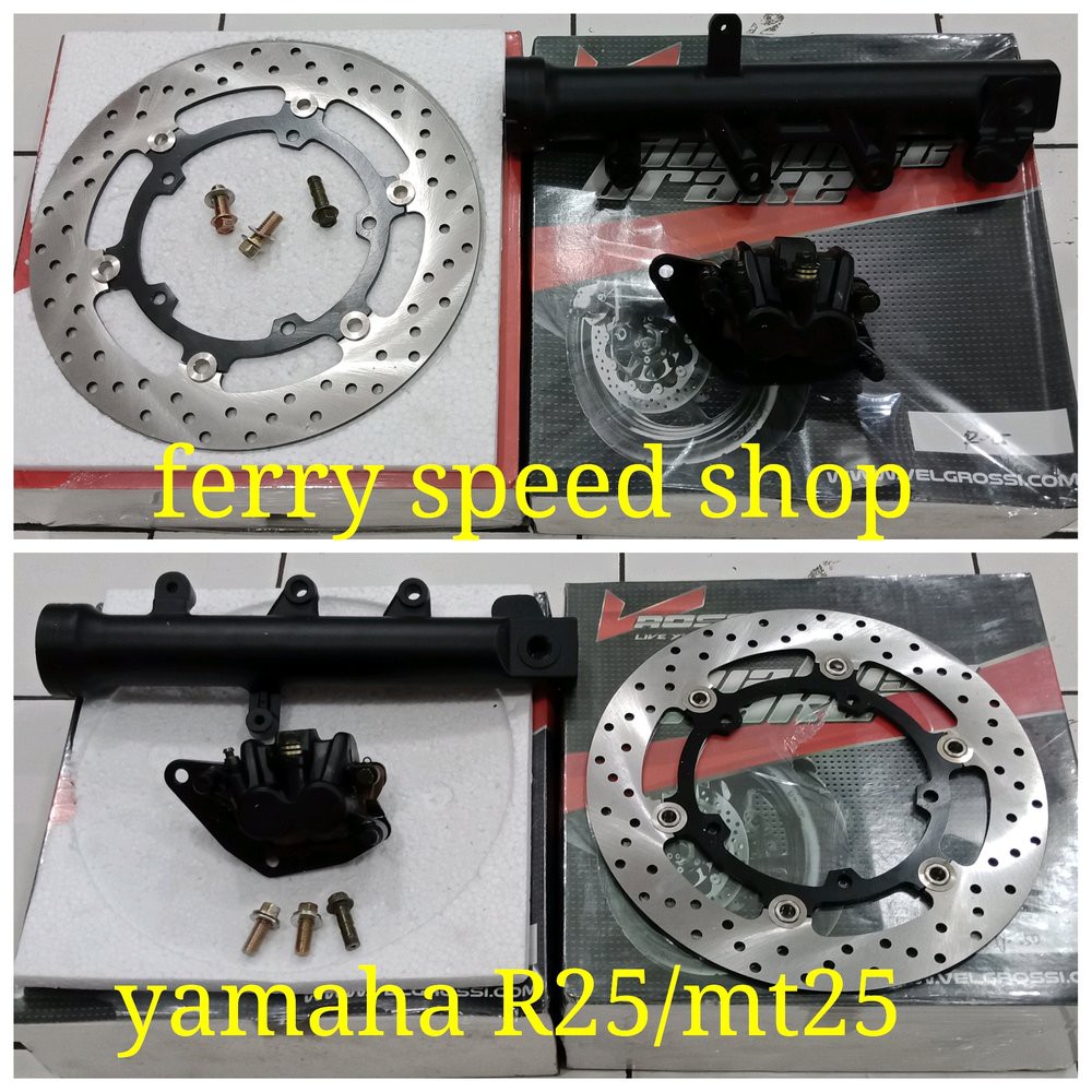 bottom shock double disc v rossi r25 mt25 tabung shock double dis