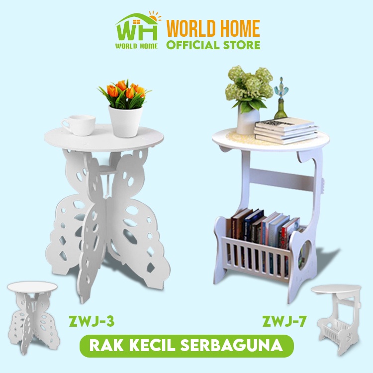 Meja Kecil Minimalis Wpc Rak Kamar Mandi Portable Minimalis Serbaguna Meja Kayu