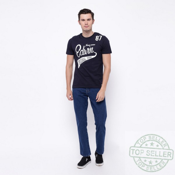 (Celana Murah) Edwin Celana Jeans Reguler Fit Pria Panjang Blue Vegas 03 - Biru, 29 |DXT