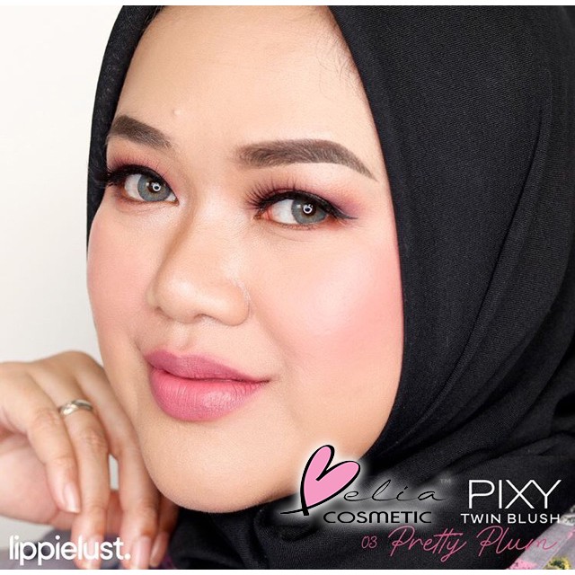 ❤ BELIA ❤  PIXY Twin Blush 2 in 1 ( lip &amp; blusher pixy )