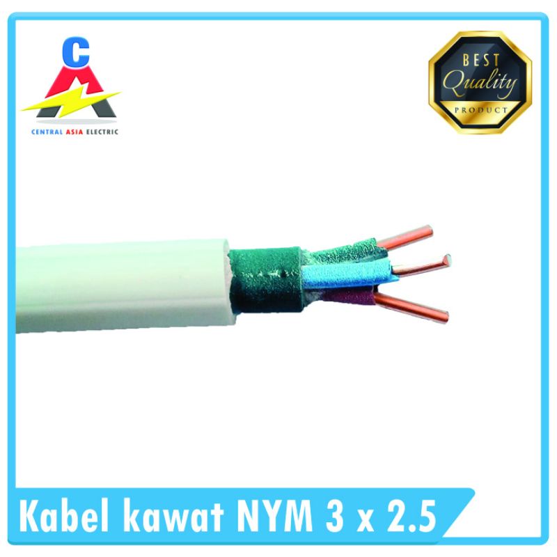 Kabel Listrik Kawat NYM 3 x 2.5 (30 Meter)