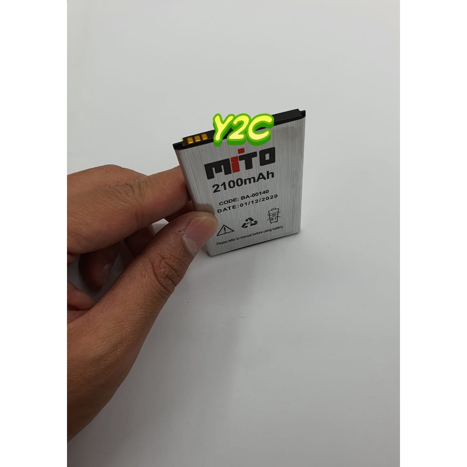 BATERAI ORIGINAL OEM MITO BA-00140 / 00140 / Z1 / BATERE / BATRE / BATRAI / BATREI / BATU