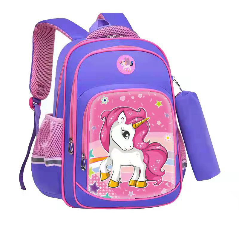 SMARTGIRL NEW TAS RANSEL ANAK SEKOLAH CEWEK COWOK IMPORT UNTUK ANAK SD 2IN1 00250-00254