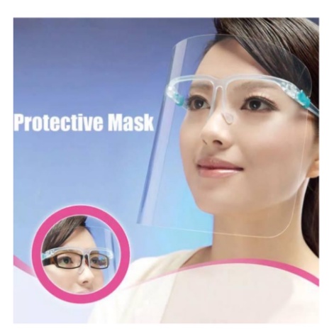 ORI IMPOR QUALITY FACE SHIELD KACAMATA ARTIS NAGITA FACESHIELD [ SWEET SPACE ]