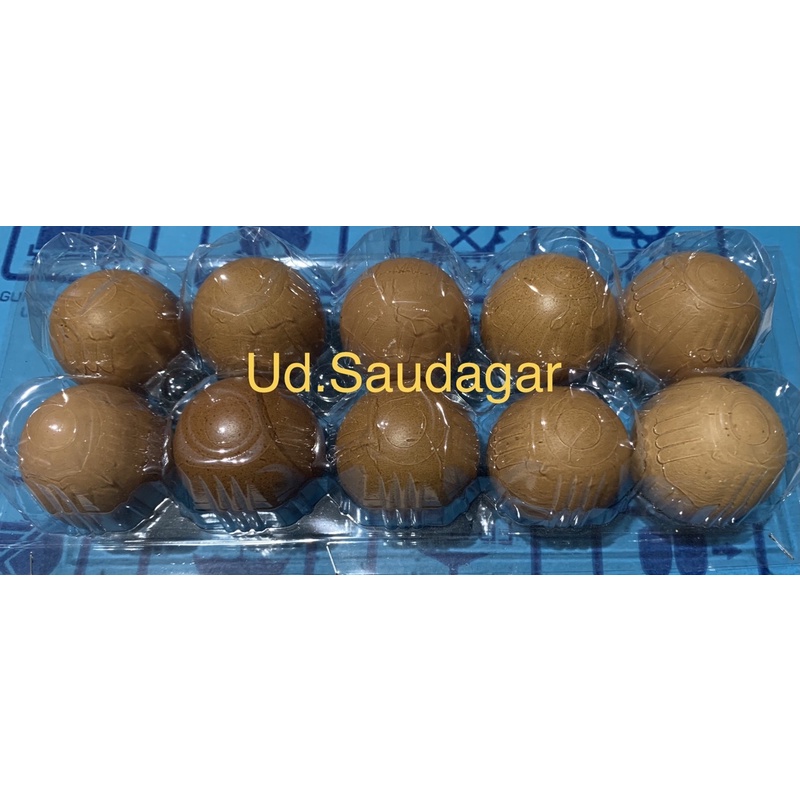 

Telur Ayam merah Tanggung 1 Pack isi 10