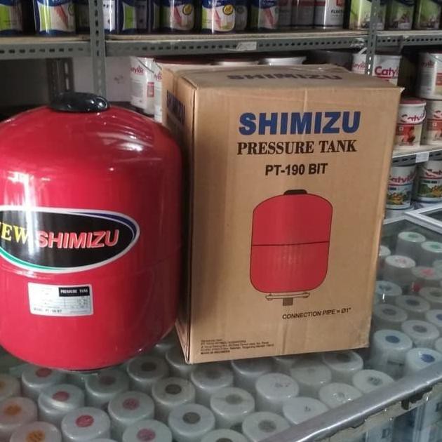 Tabung pompa air 19 liter "Shimizu" PT-190 BIT "ASLI" jet pump