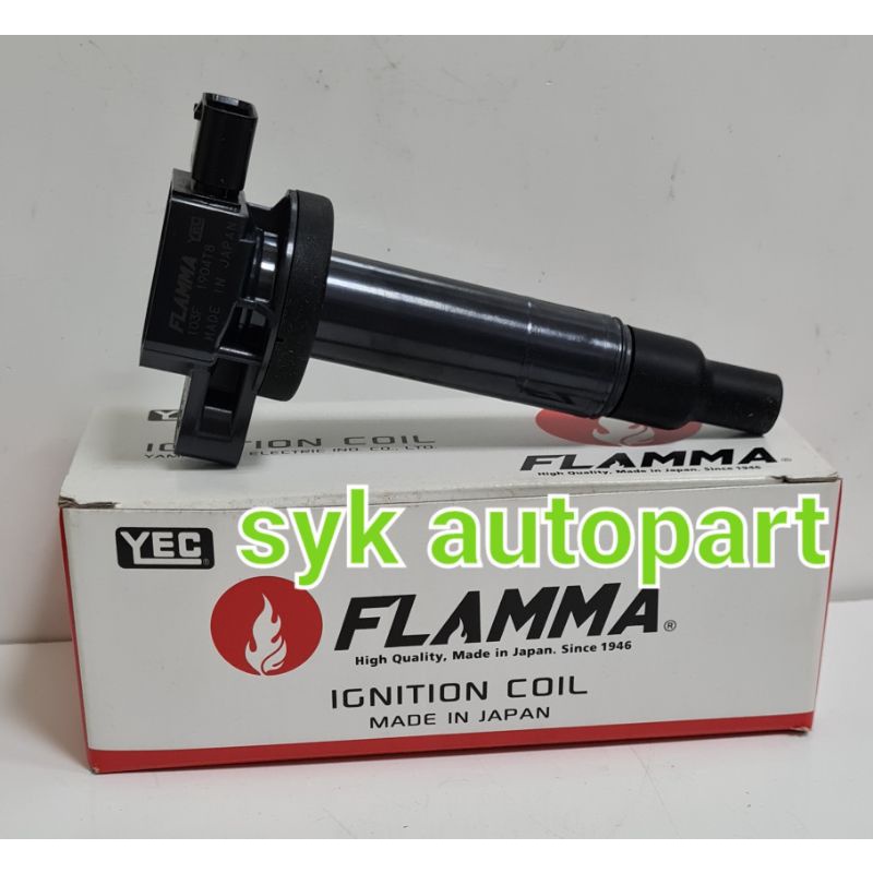 Coil ignition vios/yaris merk FLAMMA made in JAPAN