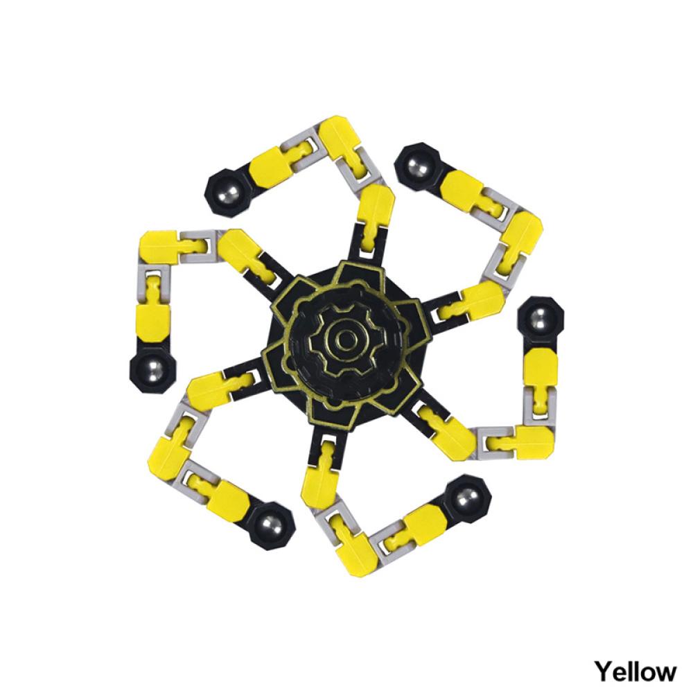 Timekey J8S1 Fidget Spinner Gyro Mekanik Berubah Bentuk Untuk Mengatasi Stres