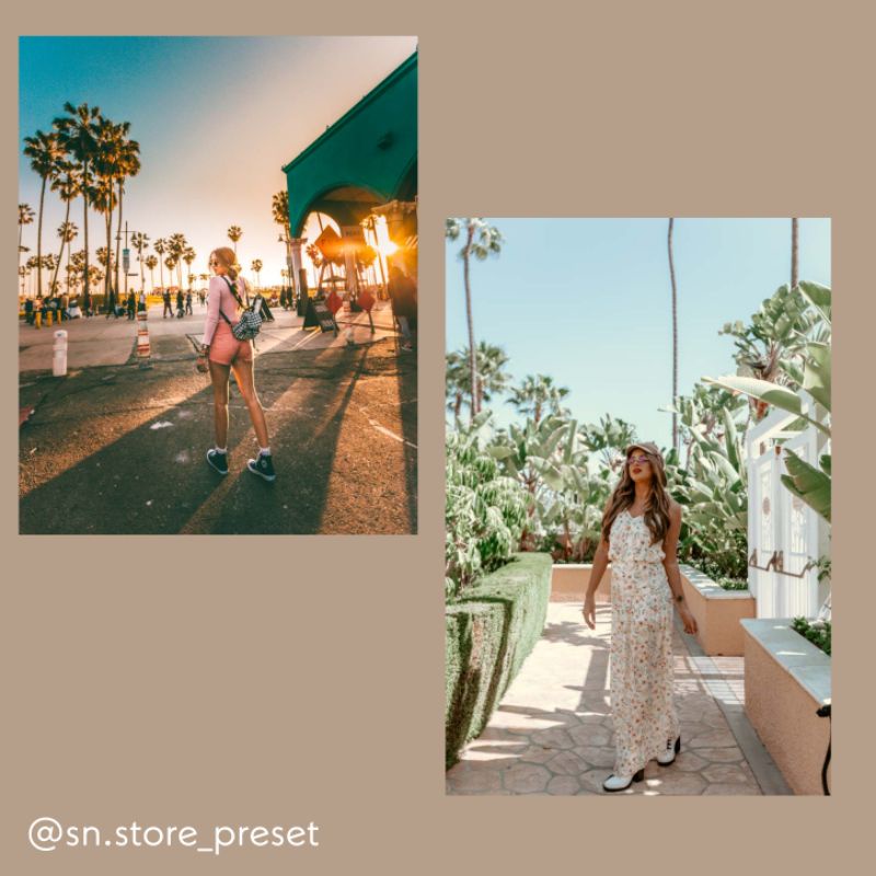 8 PRESET LIGHTROOM Livia Brazil CALIFA For IOS &amp; Android