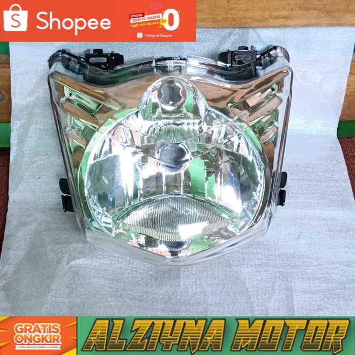reflektor depan Beat karbu lama