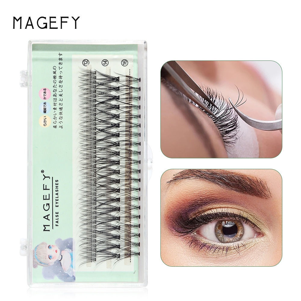 CSP096 – Magefy Bulu Mata Palsu Fake Eyelashes Sandwich Kecil 11mm