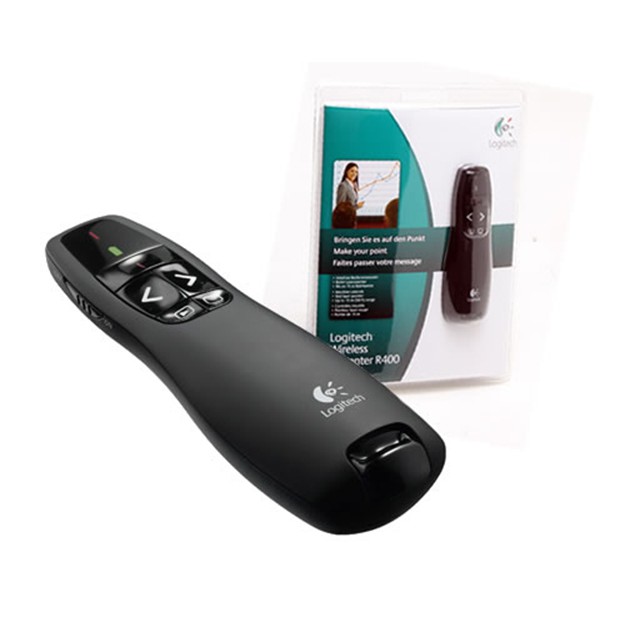 Jual Logitech Wireless Presenter R400 / Laser Pointer Presentasi