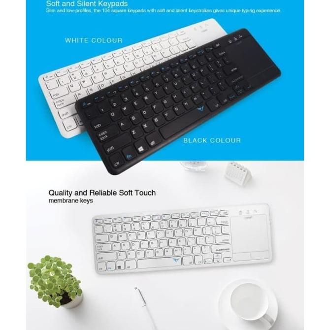 Keyboard Wireless Dengan Touchpad Smart Tv Samsung LG LED Termurah
