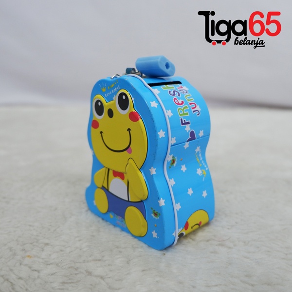 365 COIN BANK #40965 Celengan Gembok / Buka Tutup Karakter Fancy