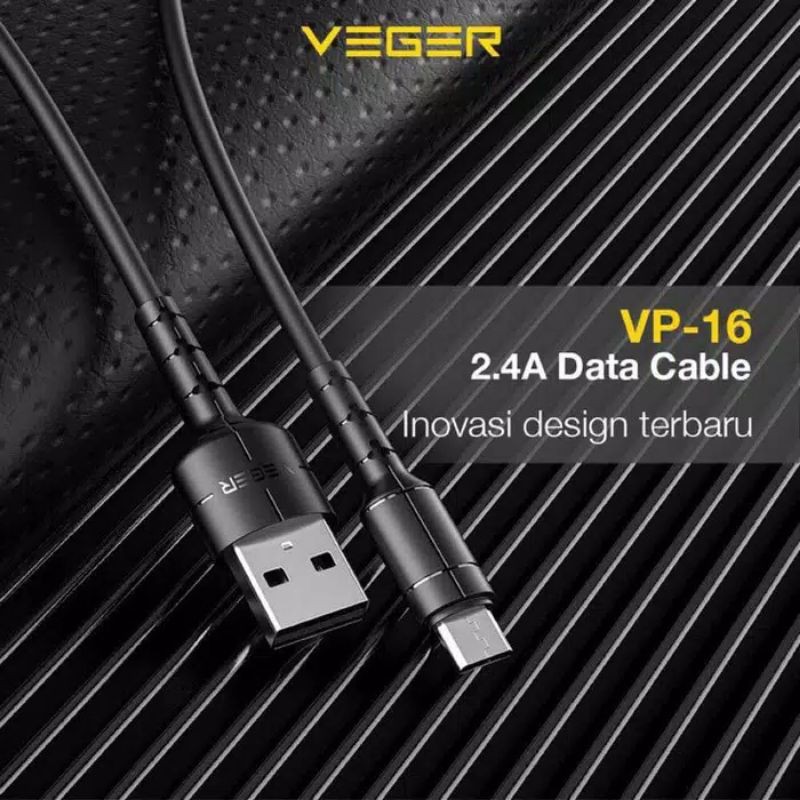 Kabel Veger VP-16 / Veger Micro​ USB Data Cable VP-16 ORIGINAL 100%