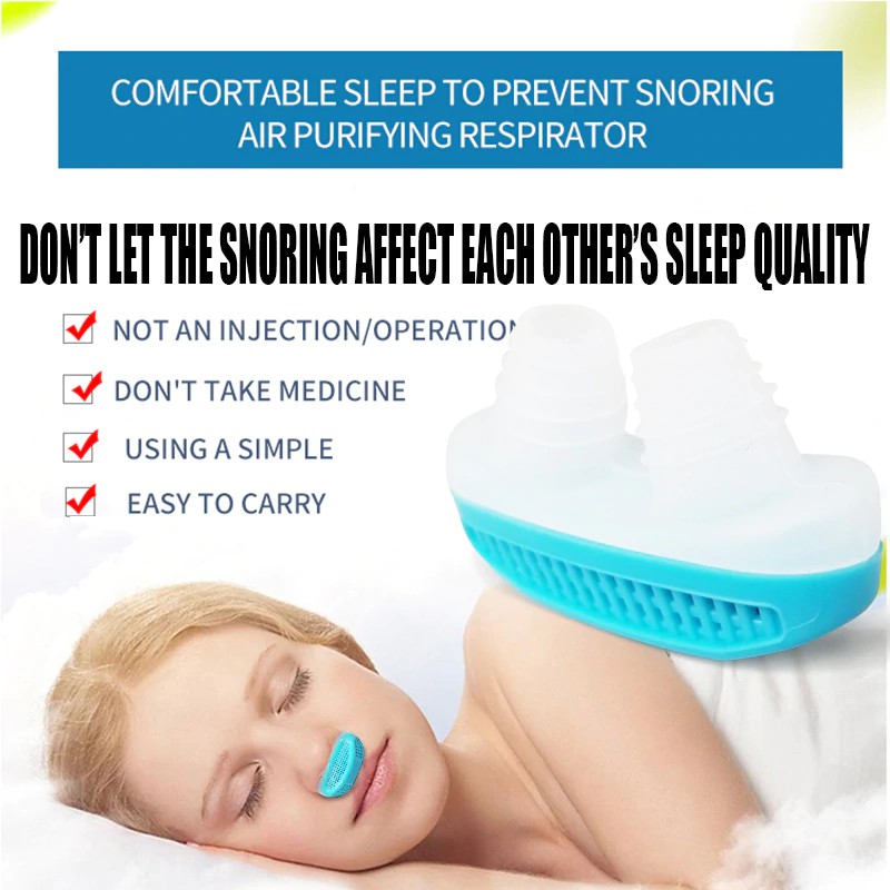 Alat Anti Ngorok Dengkur Pernafasan Hidung Stop Snoring Solution