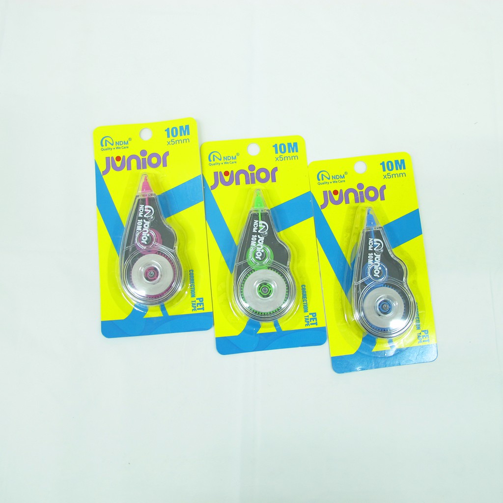 

Tip ex kertas NDM CT Junior Correction tape panjang 10meter