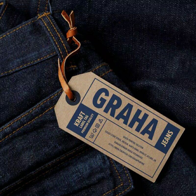 

[Min 84 Pcs] Hang Tag Hang Tag Custom 4x6 Free Tali