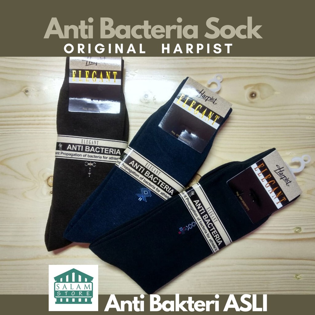 Kaos Kaki Kerja Kantor ANTI BAKTERI BACTERIA HARPIST ELEGANT PREMIUM Salam Store-1