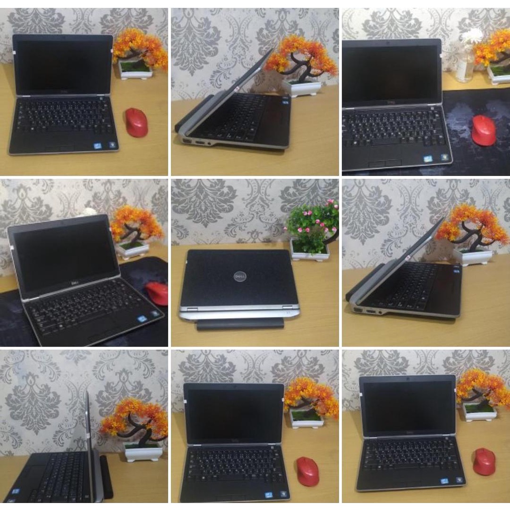 LAPTOP INTEL CORE i5 SSD 240 GB RAM 4GB SLIM DELL E6220 - KENCANG TERMURAH