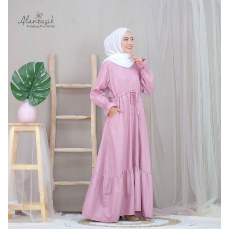 Alantasik - Gamis toyobo syari dewasa busui alantasik R.24