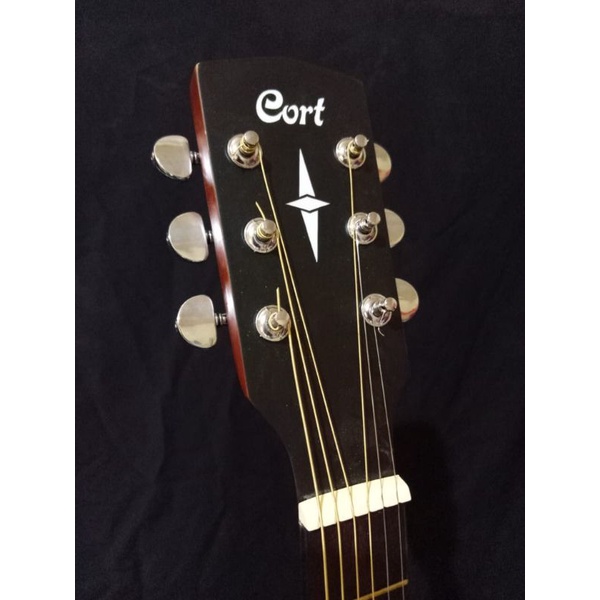 GITAR CORT AKUSTIK AD810 NECK UTUH TANPA SAMBUNGAN BERGARANSI